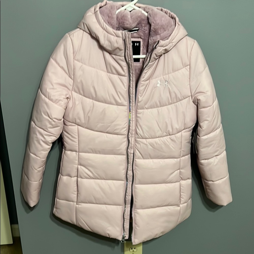 Under Armour Kids' Pink Puffer Jacket
